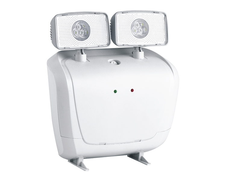 BLA2000 2*6WATTS Twin Head LED światła awaryjne