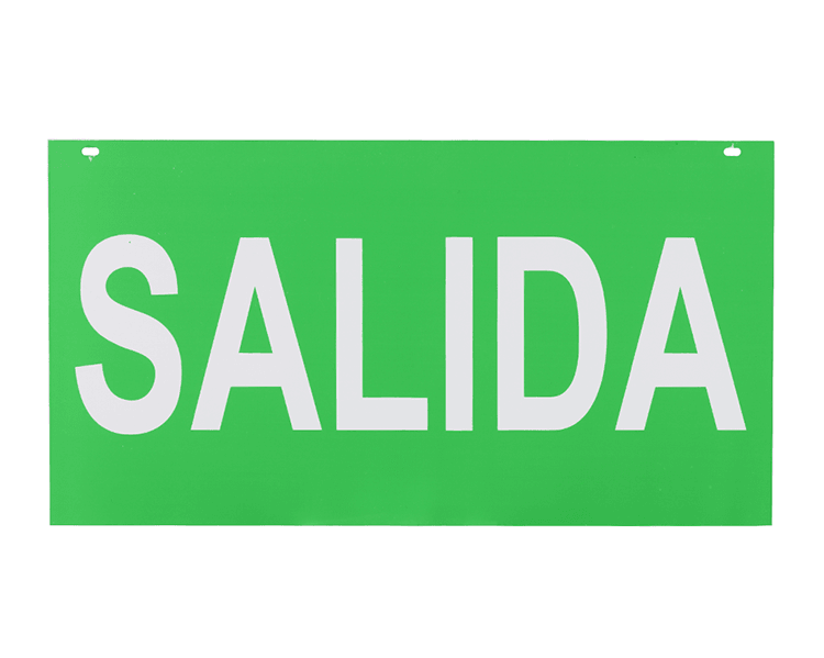 Salida znak akrylowy