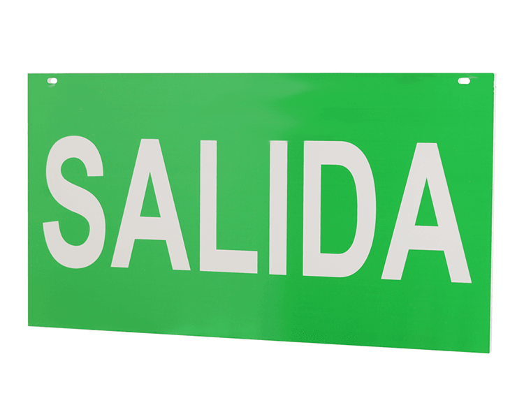 Salida znak akrylowy