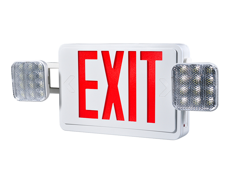 JLEC2BCW-BI-COLOR COLOR LED COMBO AWARTY EXIT Znak z głowami LED