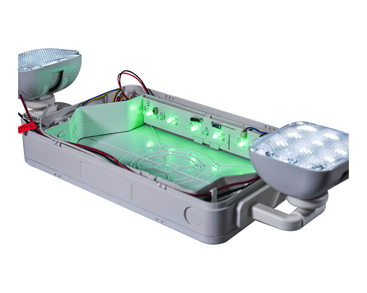 JLEC2BCW-BI-COLOR COLOR LED COMBO AWARTY EXIT Znak z głowami LED