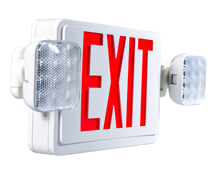 JLEC2BCW-BI-COLOR COLOR LED COMBO AWARTY EXIT Znak z głowami LED