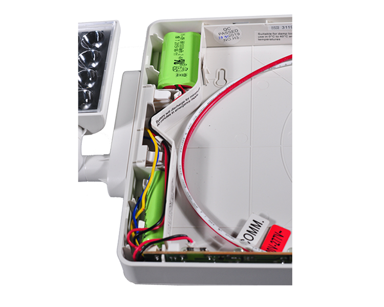 JLECD2GW-zielone lampy wyjściowe w nagłych wypadkach z głowami LED