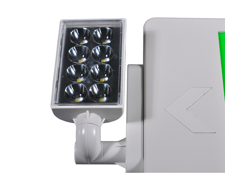 JLECD2GW-zielone lampy wyjściowe w nagłych wypadkach z głowami LED
