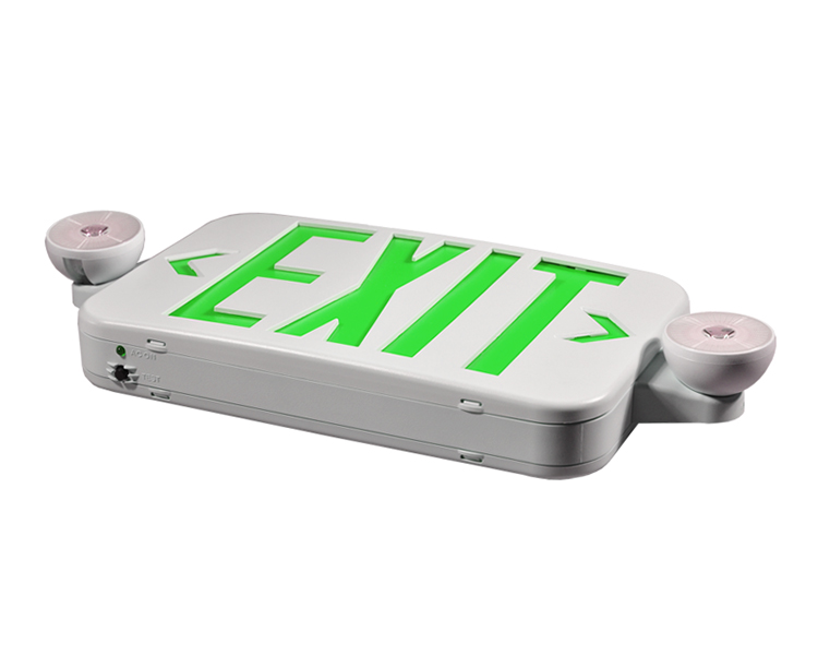 Jlece2GW-New Compact Green Exit Znak
