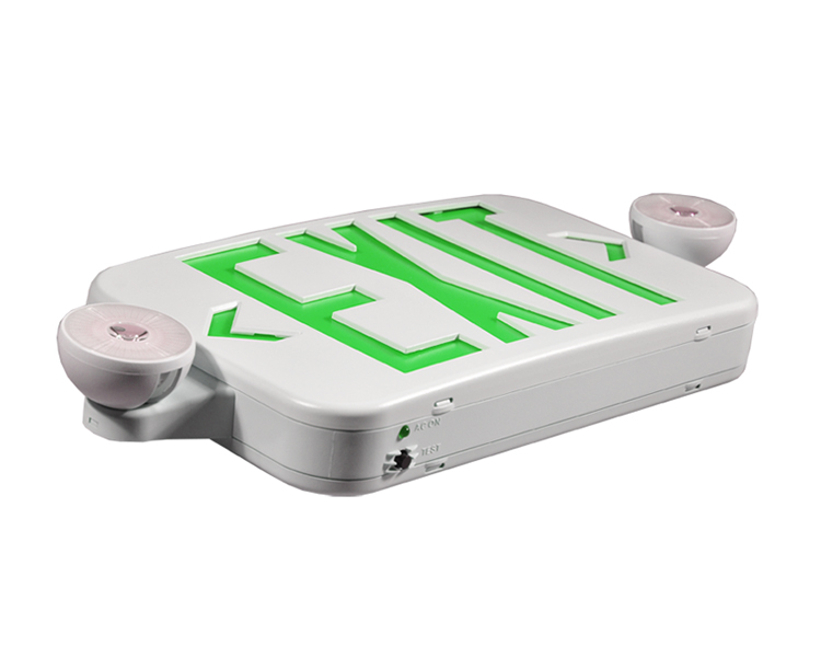Jlece2GW-New Compact Green Exit Znak