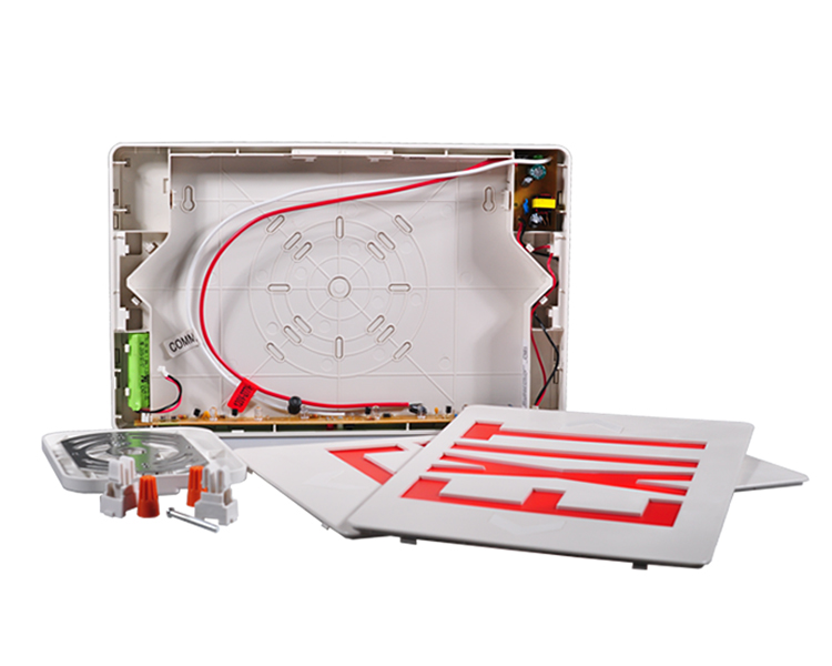 JLEED2RWEM-NEW SLIM RED LED Znak wyjściowy