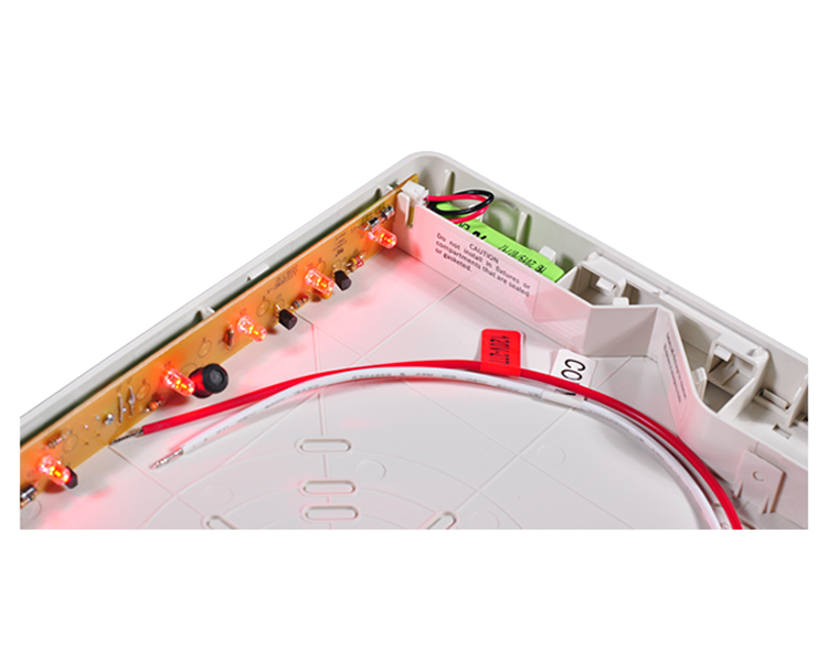 JLEED2RWEM-NEW SLIM RED LED Znak wyjściowy