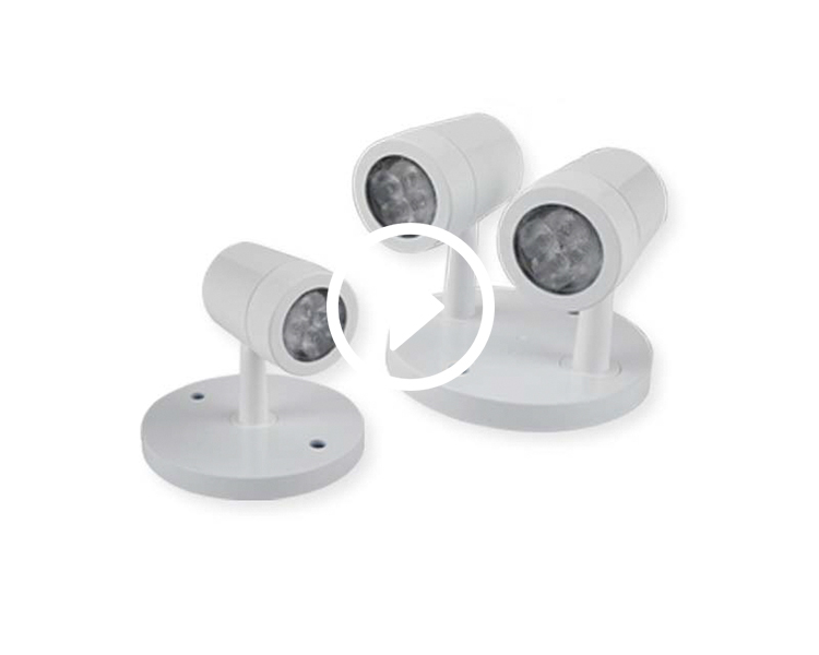 CNDRH1 -4*3030 SMD Walka pojedyncza zdalna głowica lampy