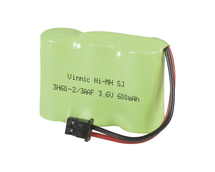 Bateria NI-MH 3,6 V 600 mAh