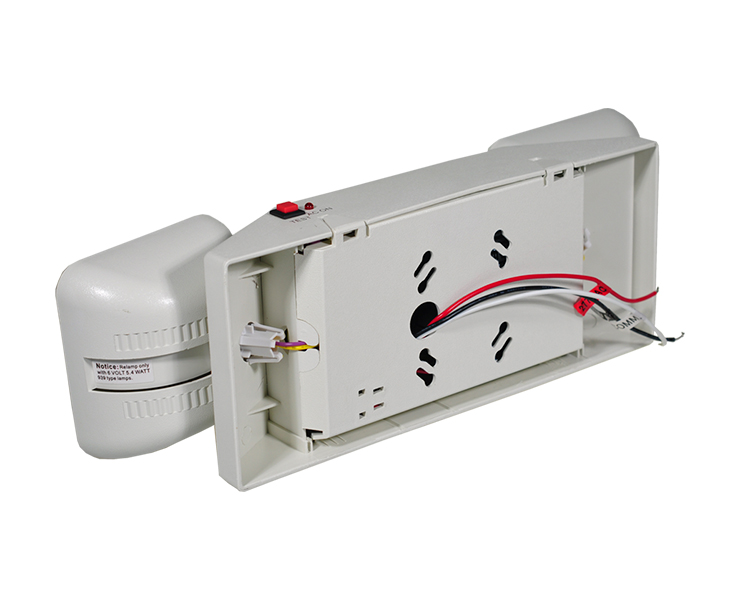 JEU1 2x5,4W żarowa lampa awaryjna
