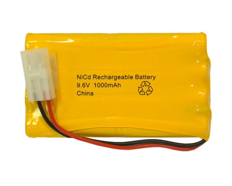 Ni-Cad Bateria 9,6 V 1000 mAh